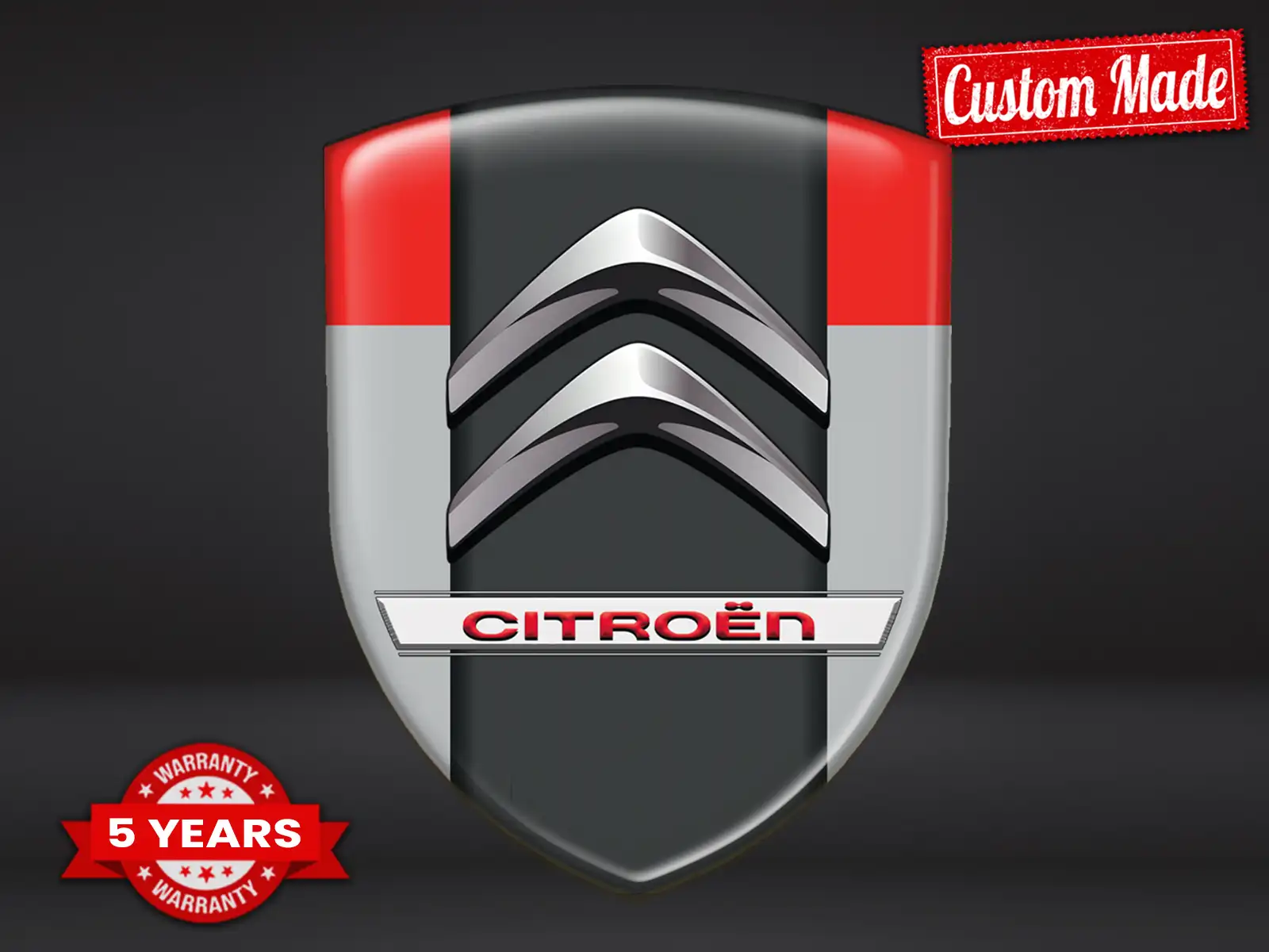 Citroen Bannière Vitre Auto Résistante Pro Qualité